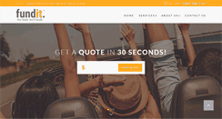Desktop Screenshot of fundit.com.au